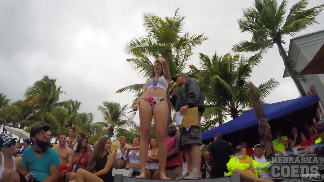 Dantes Wet Tshirt Competition At Fantasy Fest Key West Florida - NebraskaCoeds
