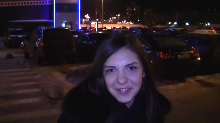 Two sexy pick up girls in one video