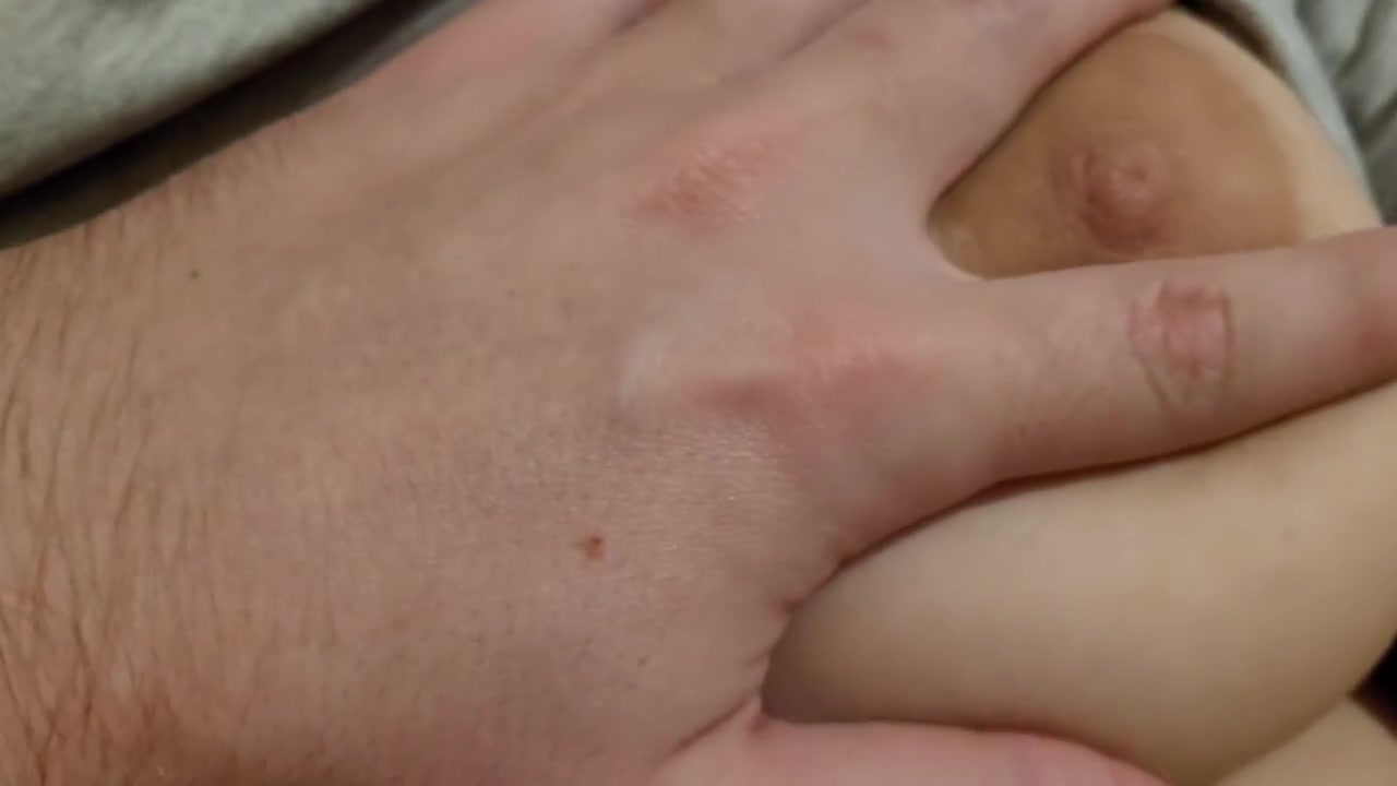 I Let My Stepbrother Touch My Big Boobs