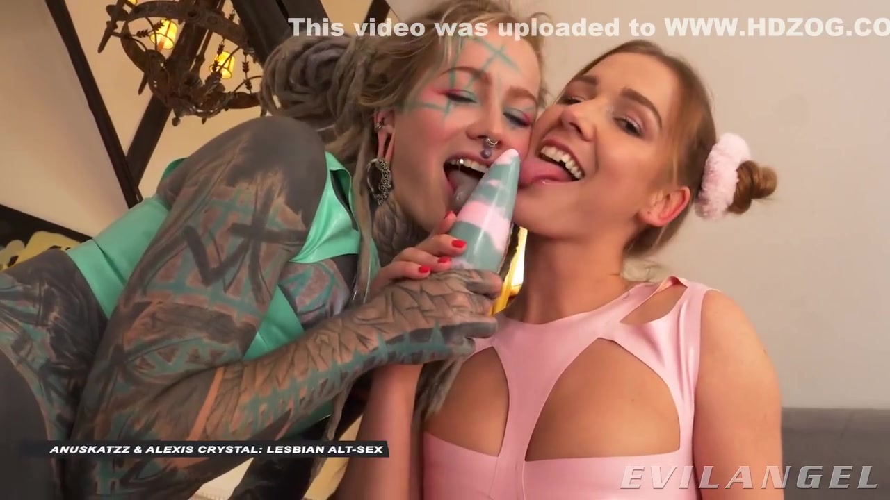 Charlotte Sartre And Anna De Ville In Tattooed Lesbian Anal Collection