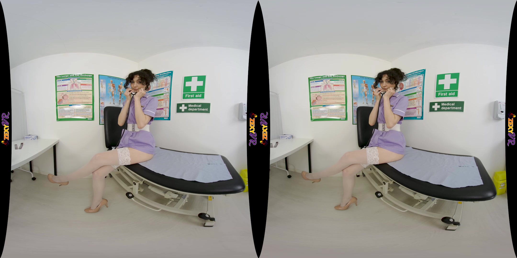Time For A Check Up featuring Millie Parker - ZexyVR