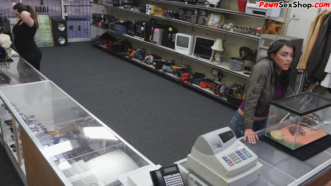 Tattooed Bae Customer Doggy Styled In Pov In Pawnshop Office