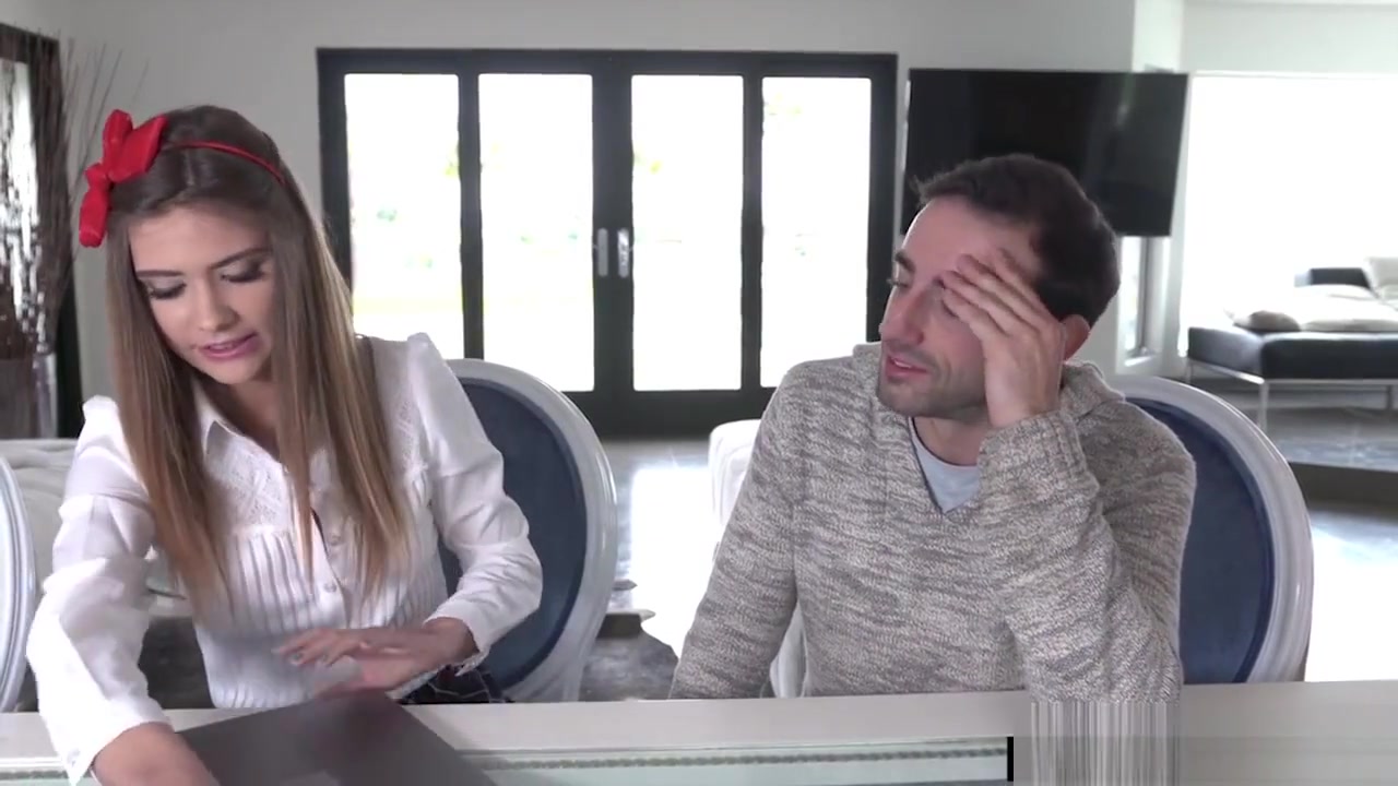 Bro punished his petite lecherous teen 18+ stepsis loophole