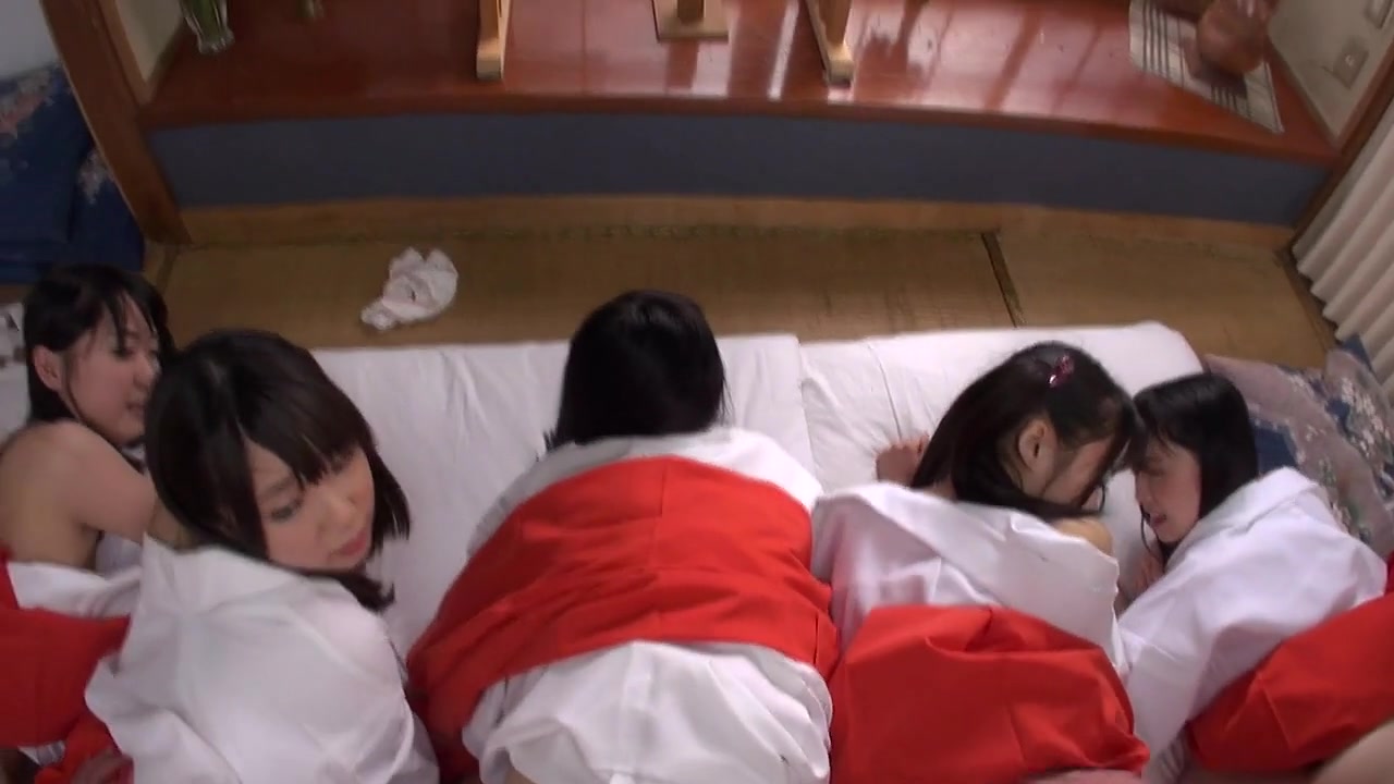 Asami Tsuchiya & Haruna Aitsuki in Temple Orgy - TeensOfTokyo