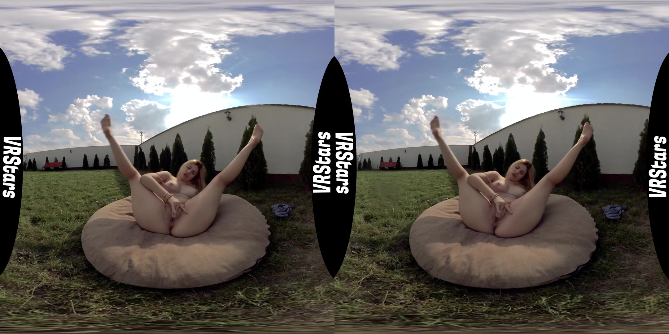 Outdoor Massive Double Squirting! - VRStars - SexLikeReal