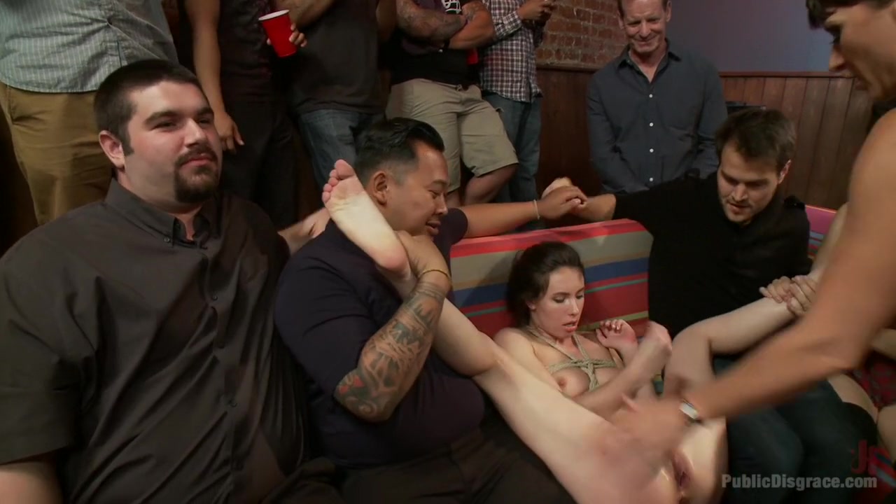 Everyone's favorite girl next door- ass pounded in public!