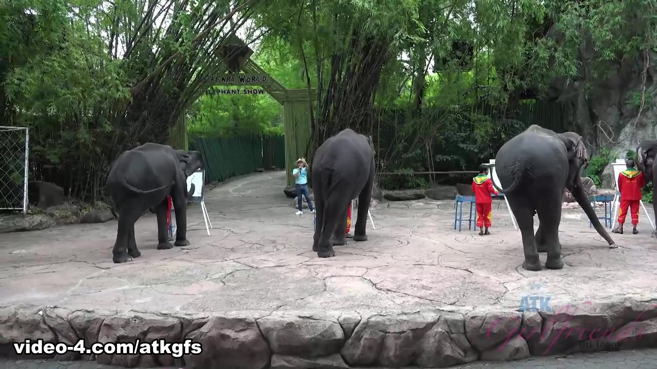 Moka Mora in Moka Is Having The Best Time Feeding Animals - ATKGirlfriends