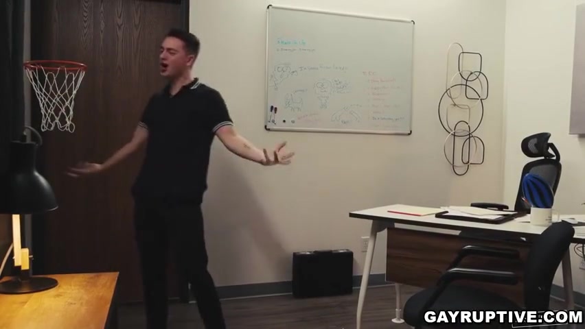 Employee Getting Fucked By His Boss Inside His Office With Masyn Thorne And Carter Woods