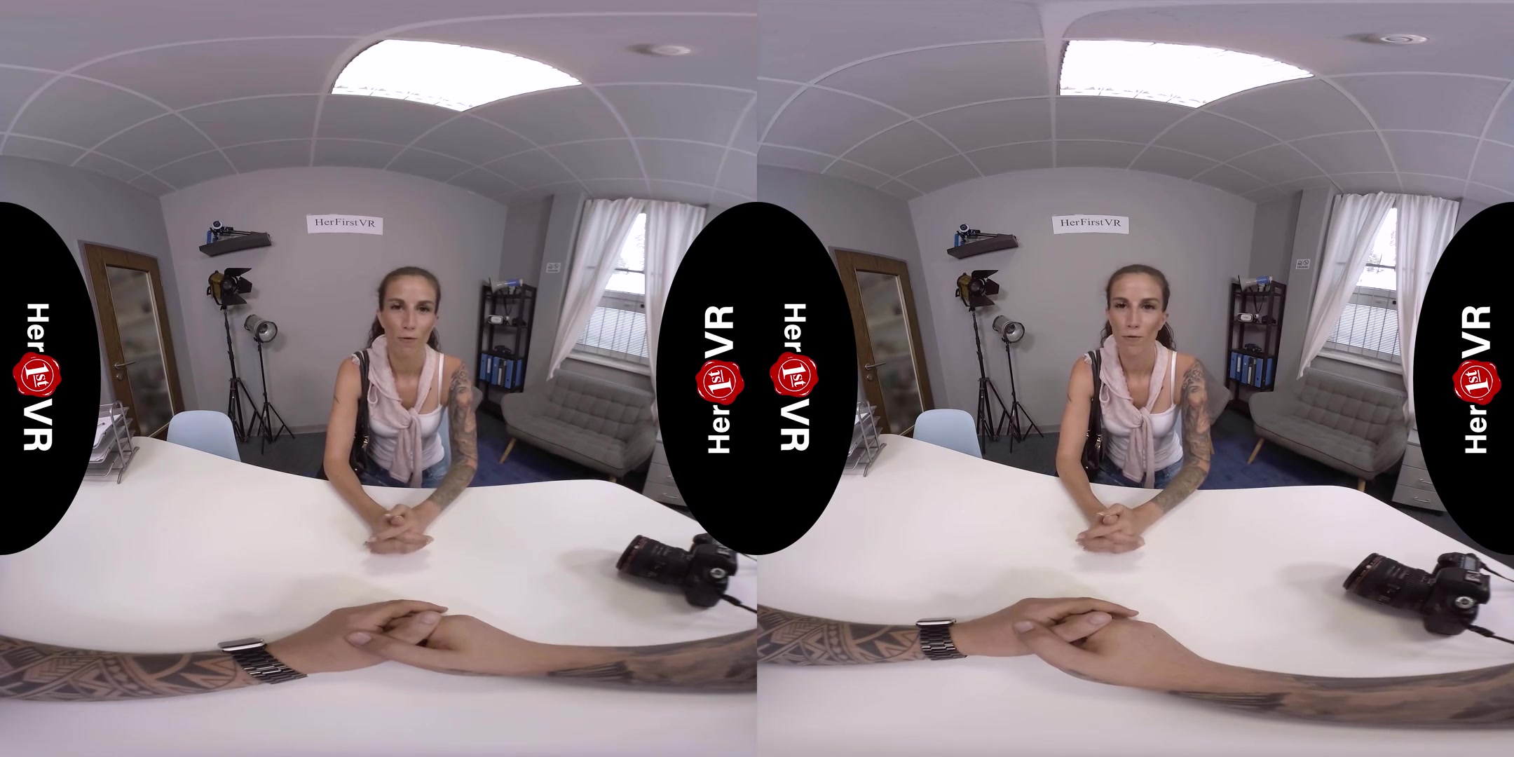 Alzbeta - VR Casting - Amateur First Time Naked Hardcore