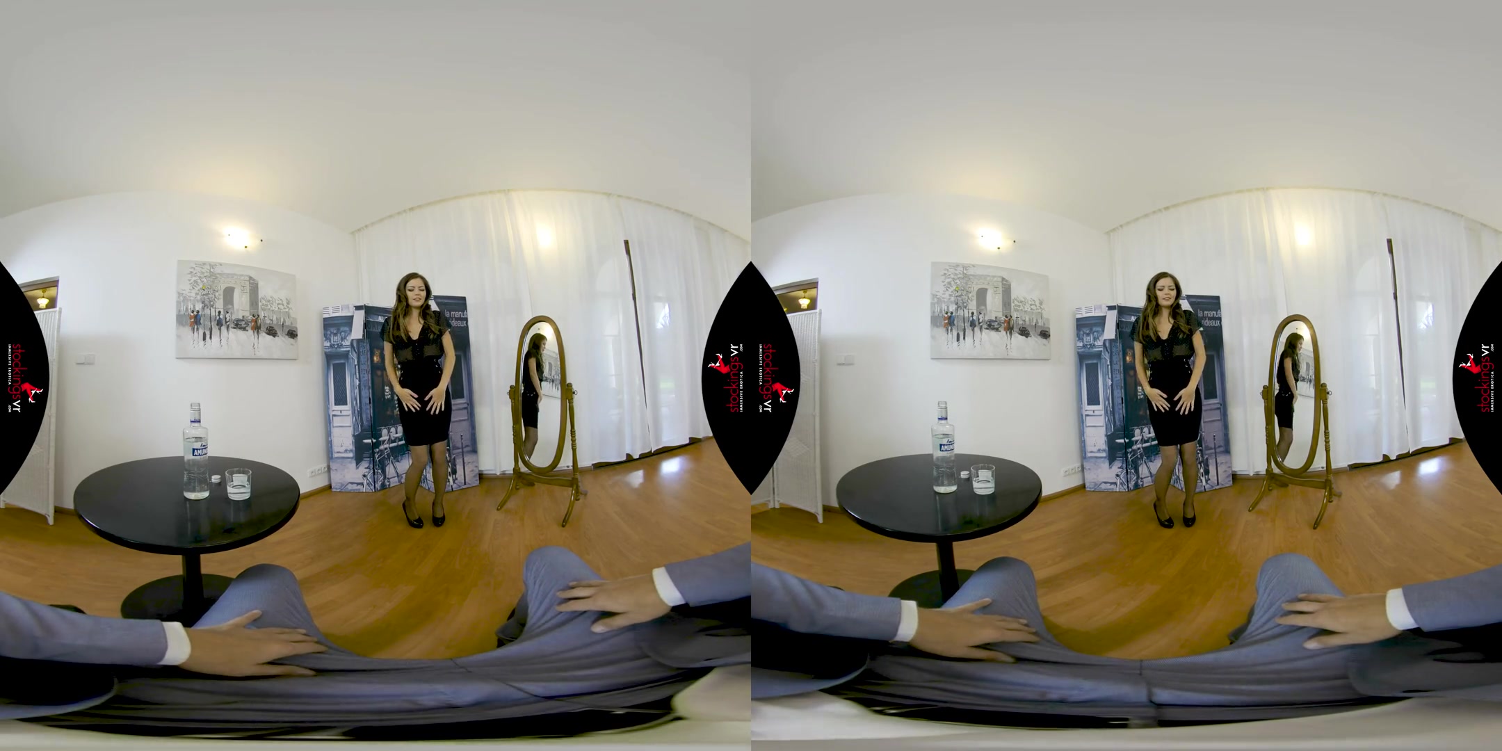Posh Lady Lapdance - Hot Pornstar Sucks your Cock in VR