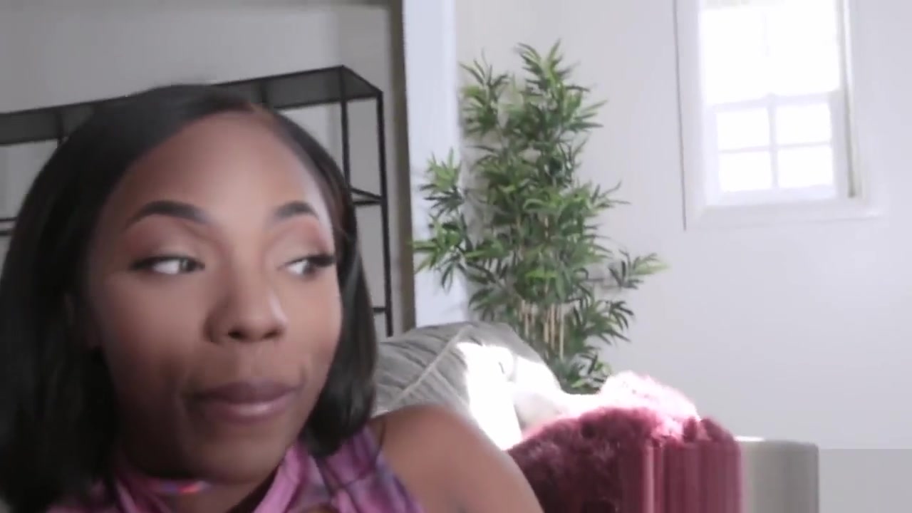 Black Stepsister Riding and Sucking