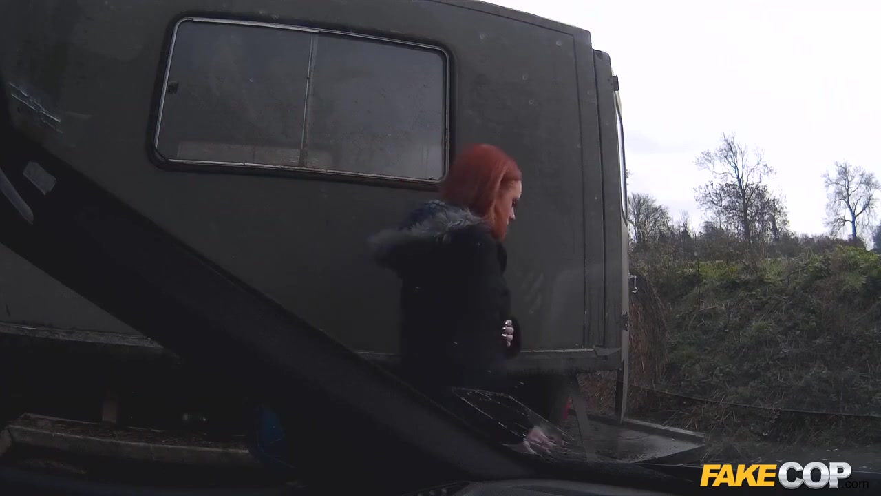Ella Hughes In Farmgirl Fucks Policemans Big Cock