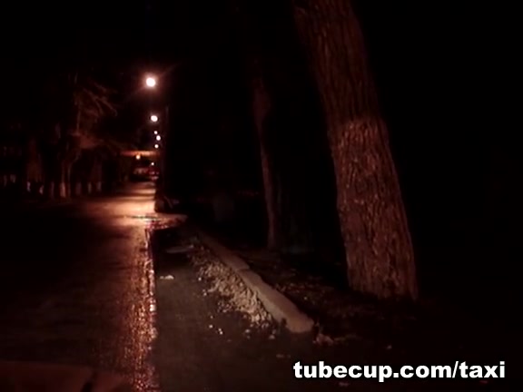 Awesome cam masturbation on taxi back seat