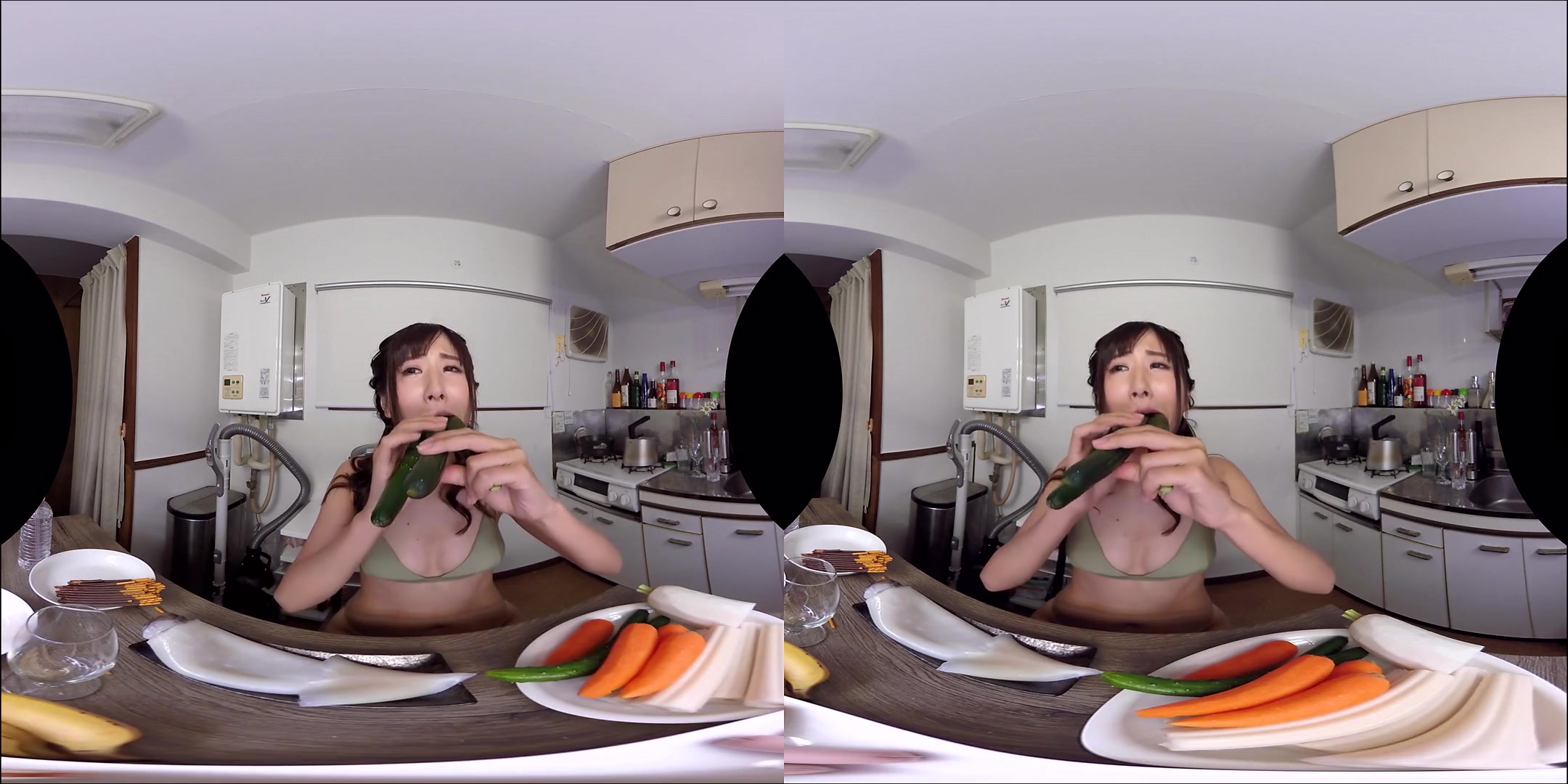 Kotomi Soramame in Kotomi Soramame Kotomi Soramame Stuffs Her Face - ParellalWordle