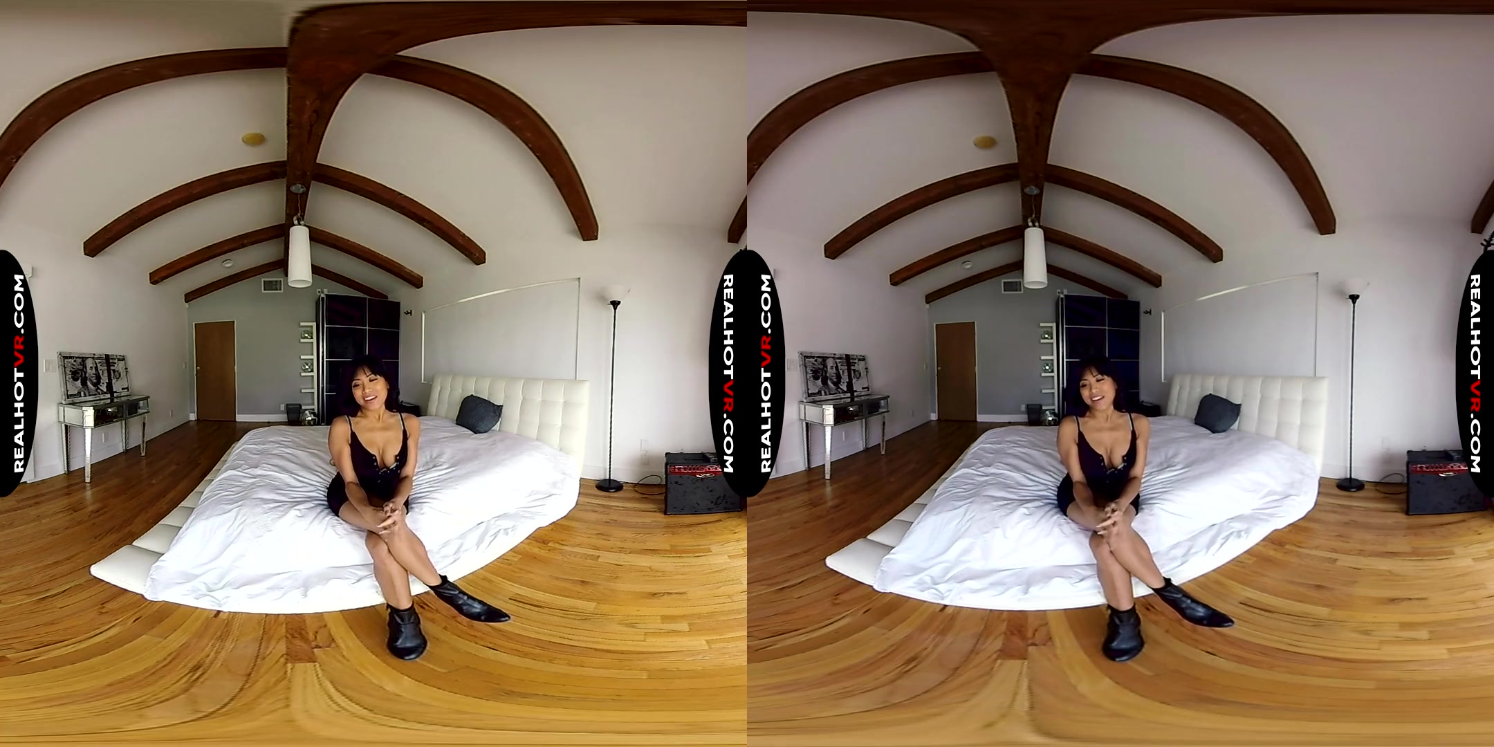 Ember Snow in Step dad Made Asian Babysitter Cum Hard In His Bed - RealHotVR