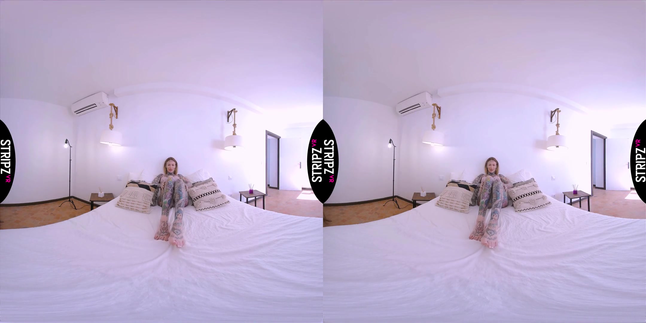 Tits & Tatts! - Alt-Girl Solo Striptease - SexLikeReal