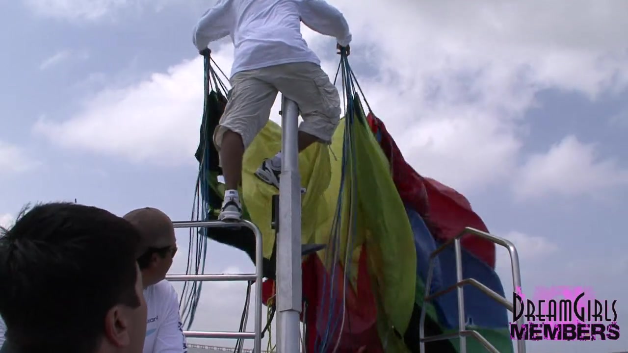 Home Video Naked Parasailing With Three Wild Spring Breakers - DreamGirlsMembers