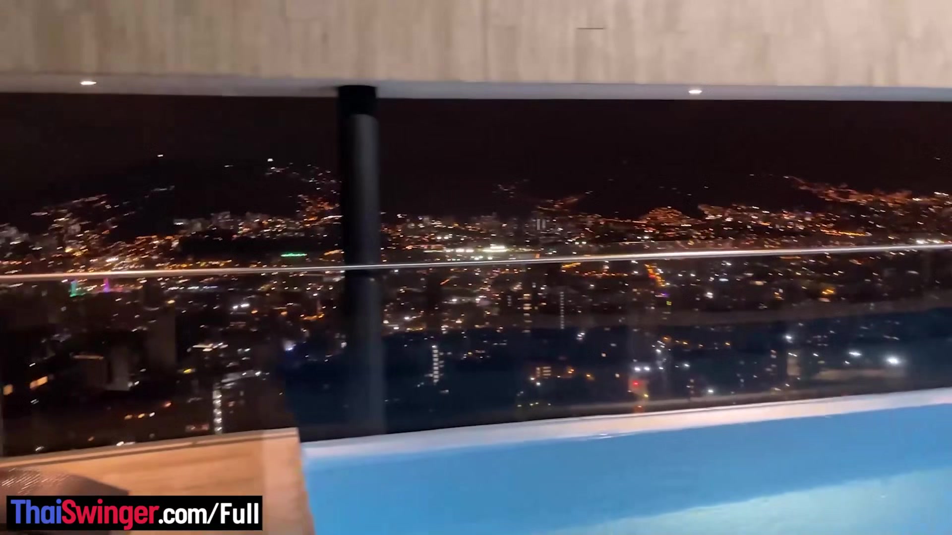 Colombian teen 18+ amateur with a big ass POV blowjob and fucked on a balcony