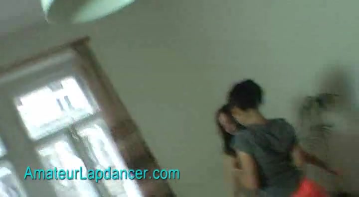 Super wild lapdance by czech amateur