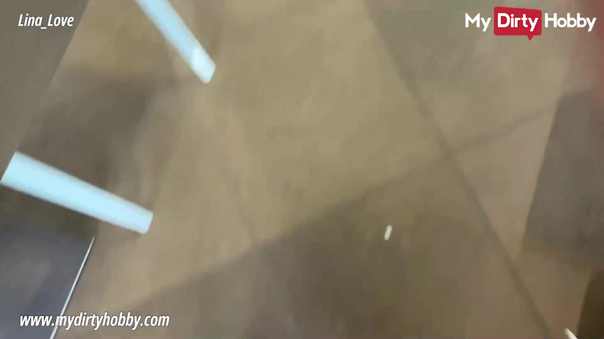 My Dirty Hobby - German amateur gets an orgasm in public