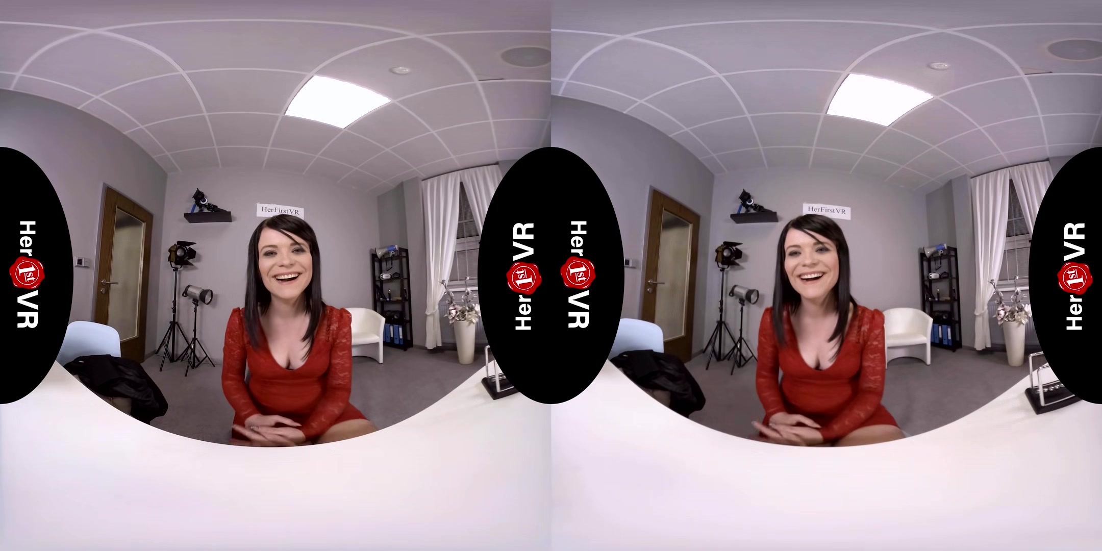 Lena King - First Vr Casting; Pale Brunette Casting