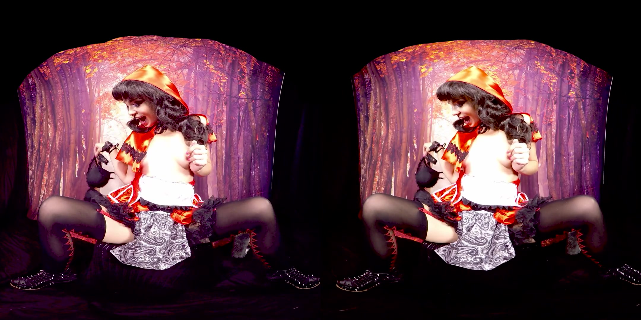 407 - Rebeka Black; Cosplay Solo Brunette - SexLikeReal