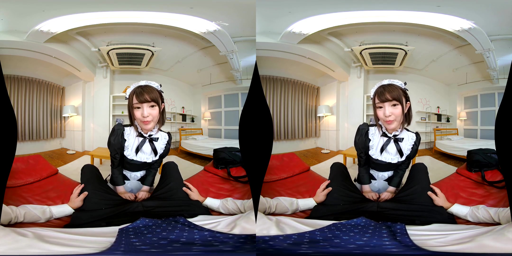 Pretty, Shaved Maid who Rejuvenates You; Japanese Maid Hardcore POV