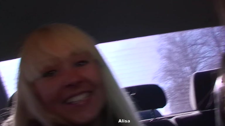 Outdoor bj and fuck with gorgeous blonde