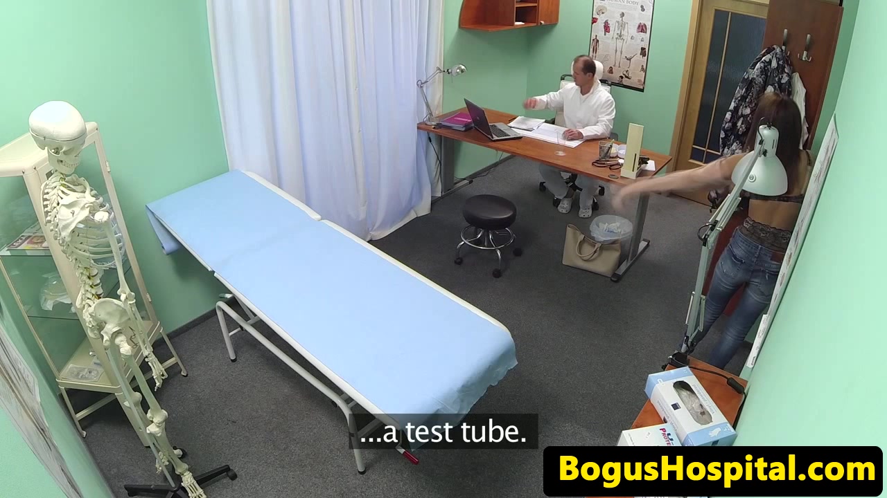 Hospital fucking with young eurobabe