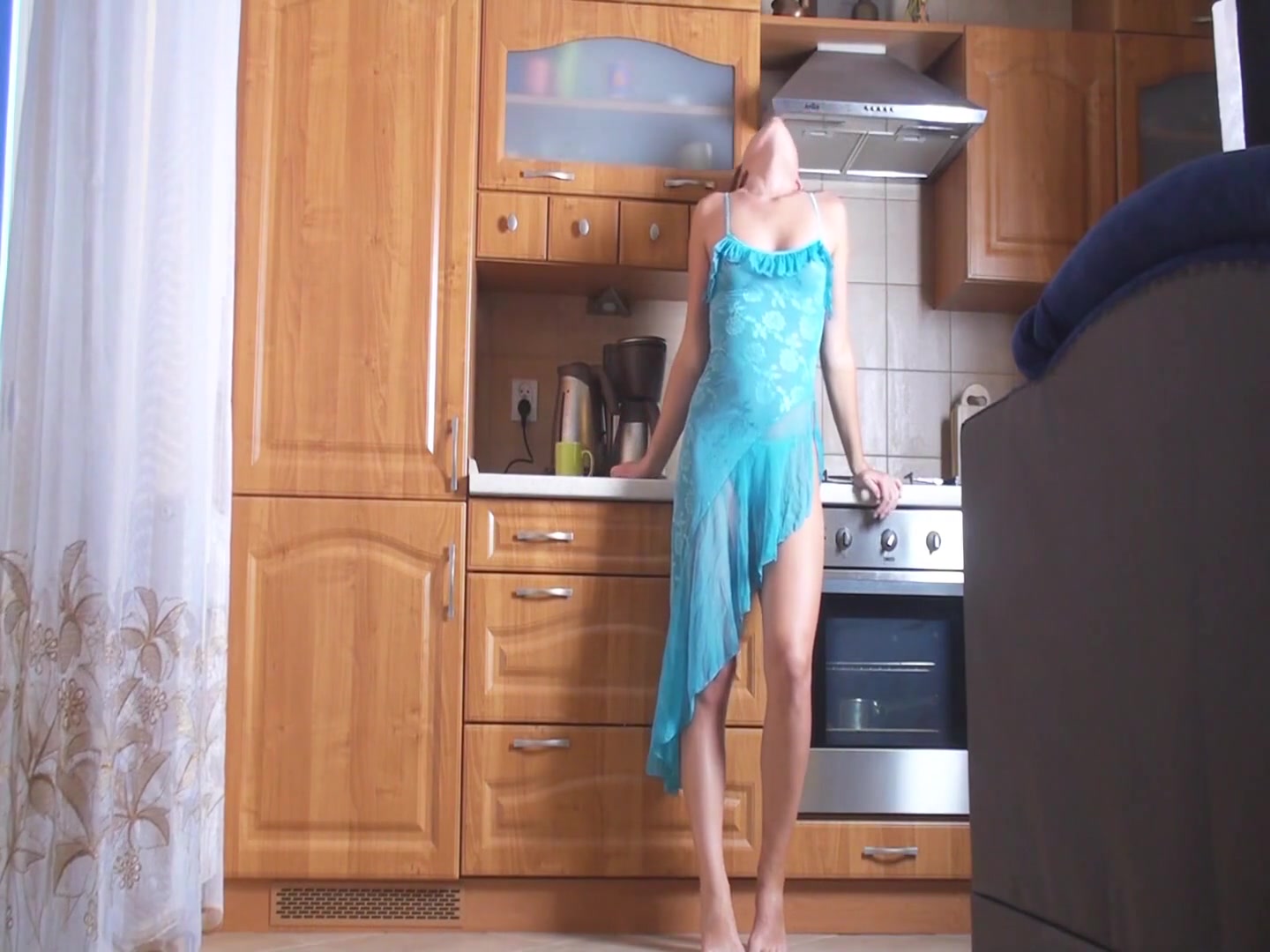 Kitchen Pantie Rubbing - KellyBald