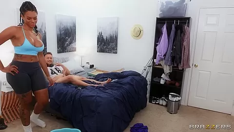 Hot Busty Fucks Her Buddy With Halle Hayes