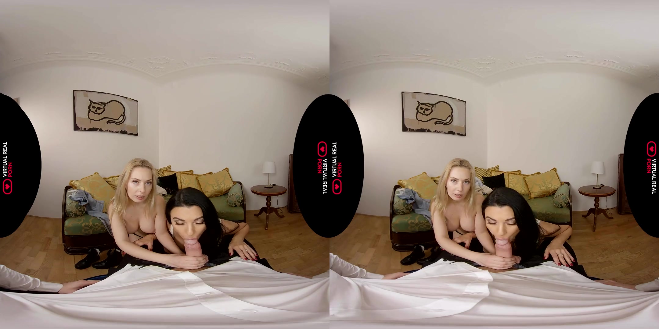 MILF' Day - FFM Big Tits Threesome - SexLikeReal
