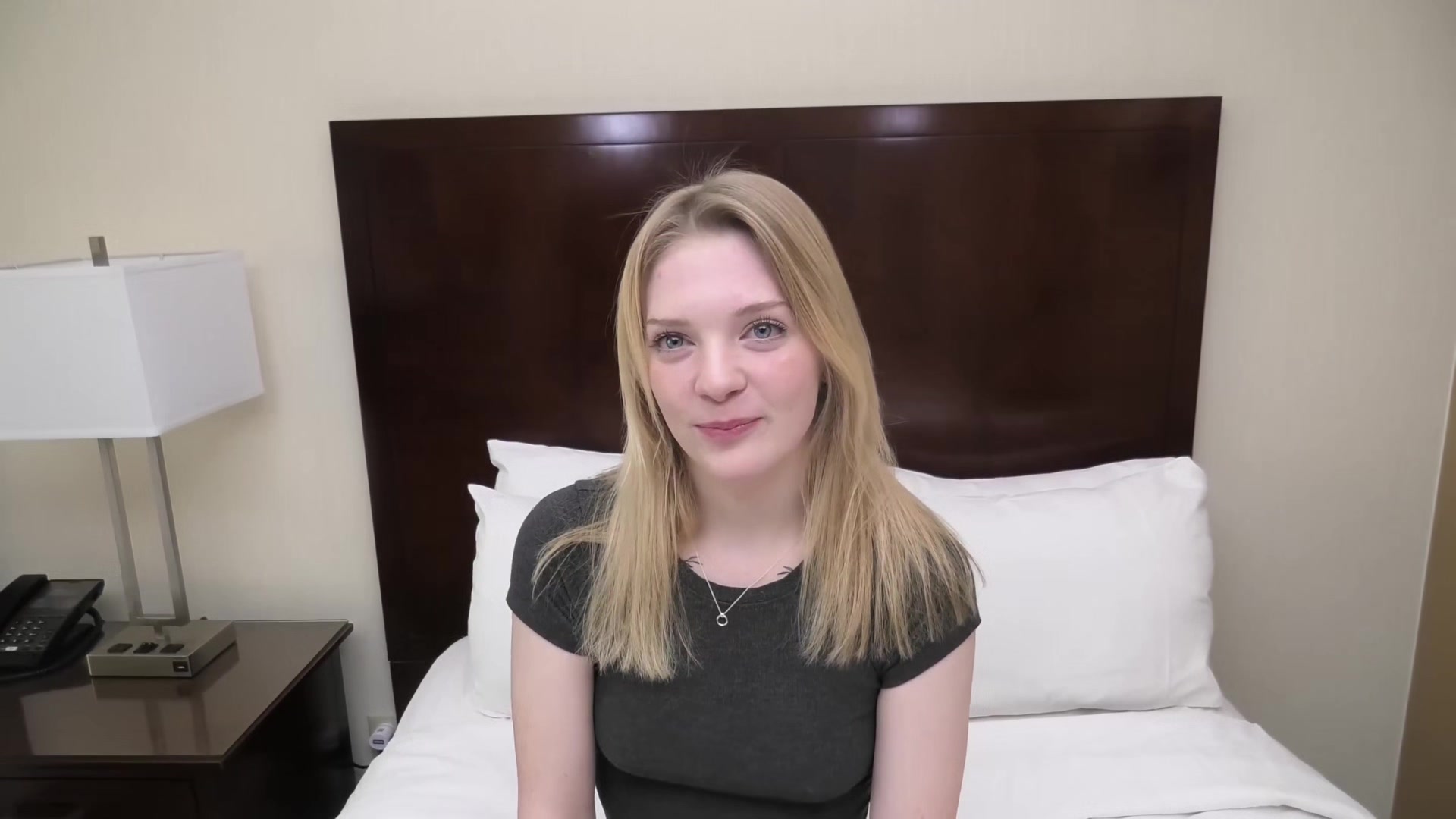 Watch this long-legged amateur fuck and get cum sprayed all over her face