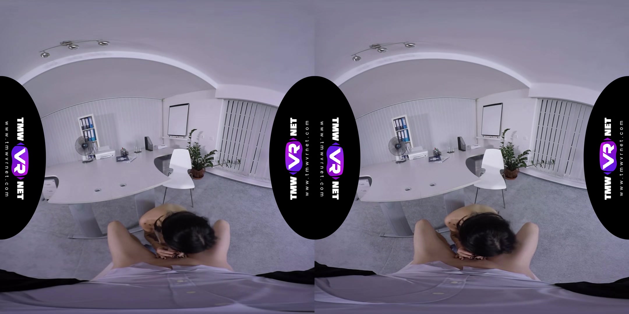 Hardcore Vr Fuck With A Sexy Brunette Employer - Hardcore Work Sex
