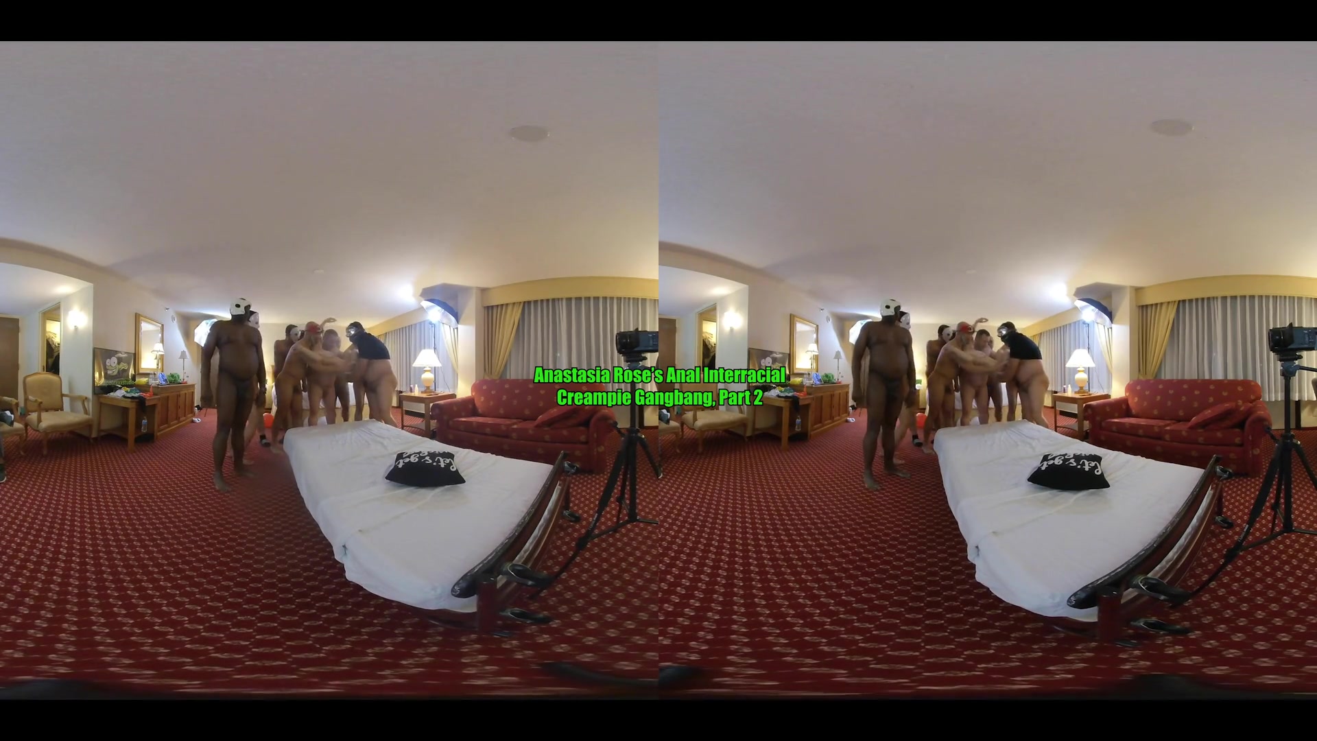 Anastasia Rose Gangbang 2 of 2 - Amateur VR Gangbang
