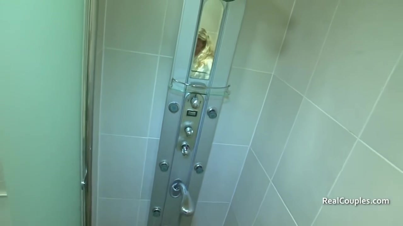 The Wife Showers before Dressing Sexy for Anal