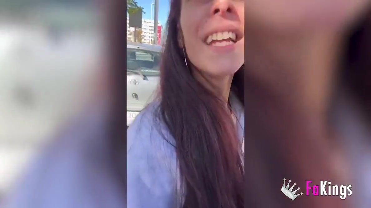Sofia Sweet - Secrett Teases Her Own Driver Before Enjoying A Public Cock!