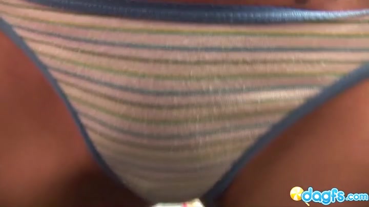 Pigtailed Emo teen 18+ Strips And Teases Her Boyfriend - BustyGFsExposed