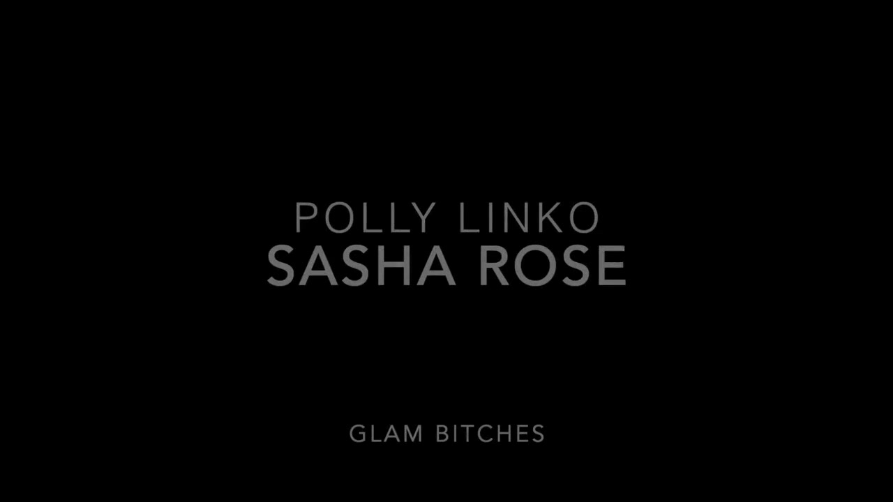 Double Bj Sex \ Cum On Ass With Sasha Rose, Lesbian Fingering And Pollylinko