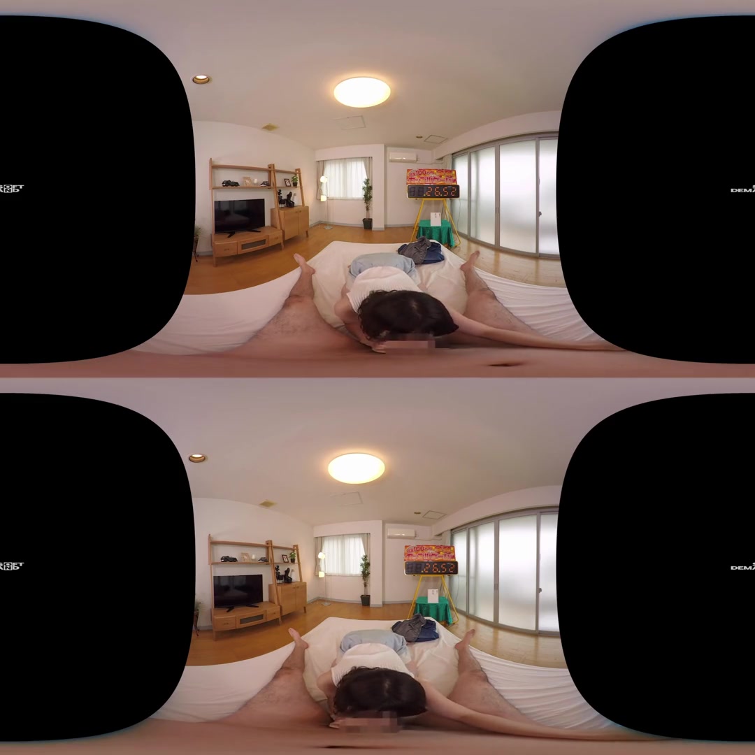 A Real Couple: If Your Boyfriend Can't Move, How Many Times can She Make Him Cum?; Cute Japanese Virtual Girlfriend