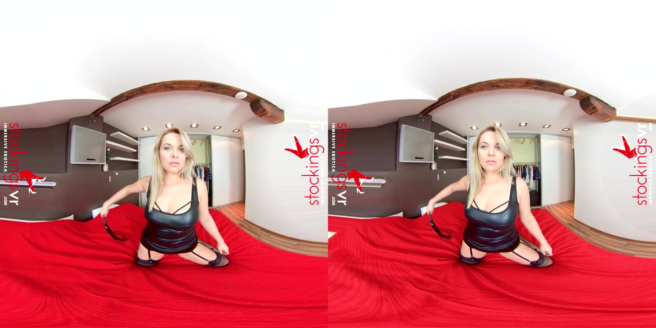 Naughty Julia & Nikky Dream in Black Panty Punishment - FFStockings