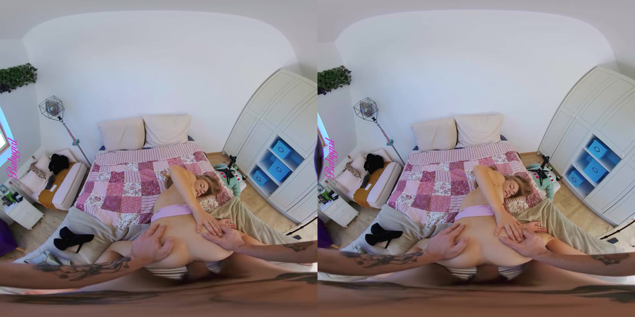 Skinny Blonde Dicked I - Bonnie Dolce Gonzo Style Amateur VR Porn