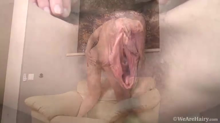 Aga breaks out of handcuffs to strip naked for all - Compilation - WeAreHairy