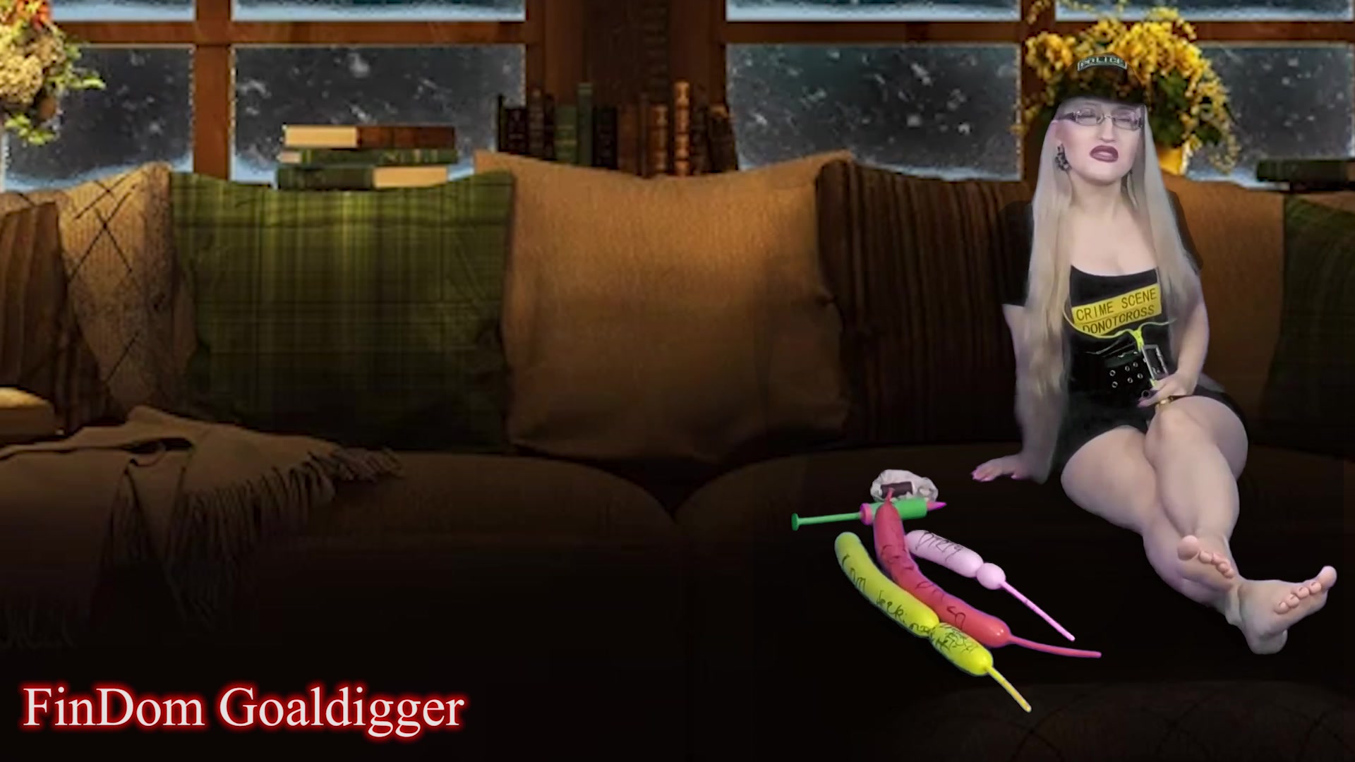 Cyber Cei - Sex Movies Featuring Findom Goaldigger
