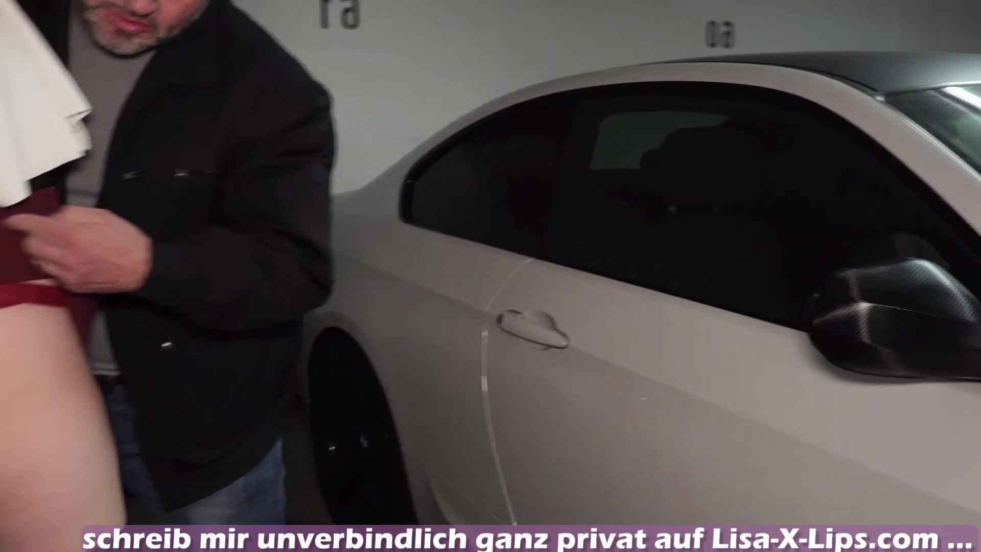 German skinny amateur teen 18+ fuck in public garage
