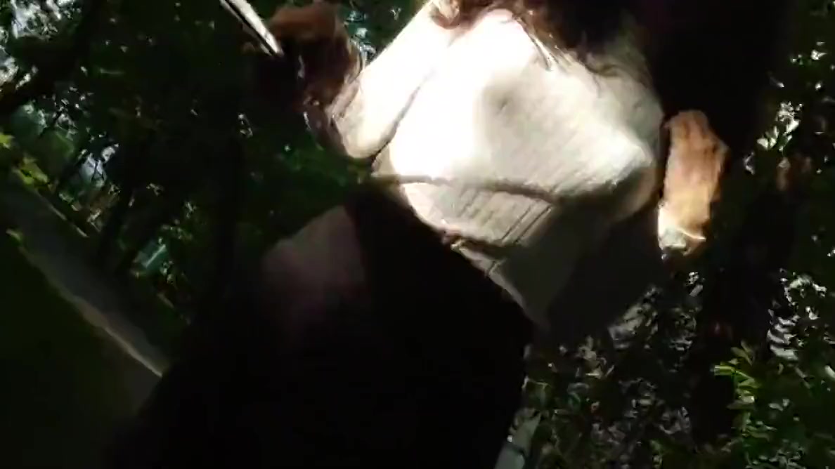 Sexy Asian Shemale Sissy Walking In The Street, Posing