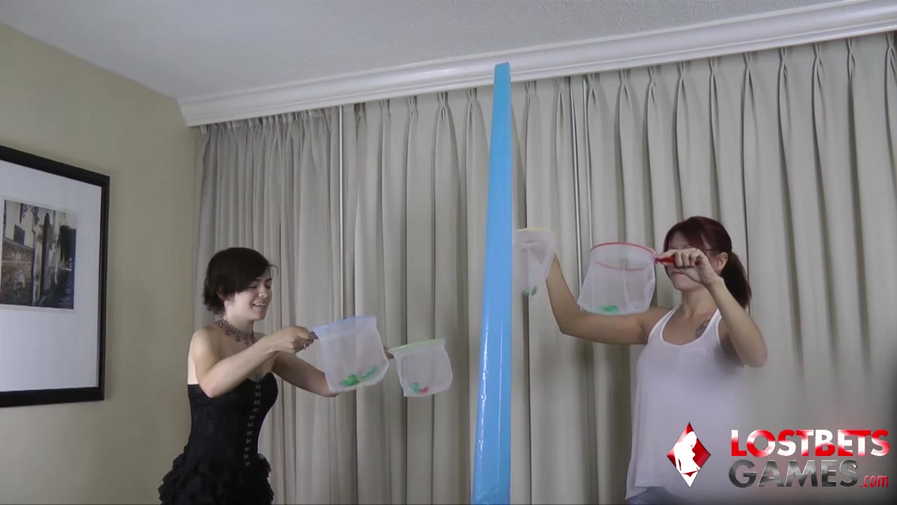Maia and Catherine Find out what a Paddle to the Ass Feels like