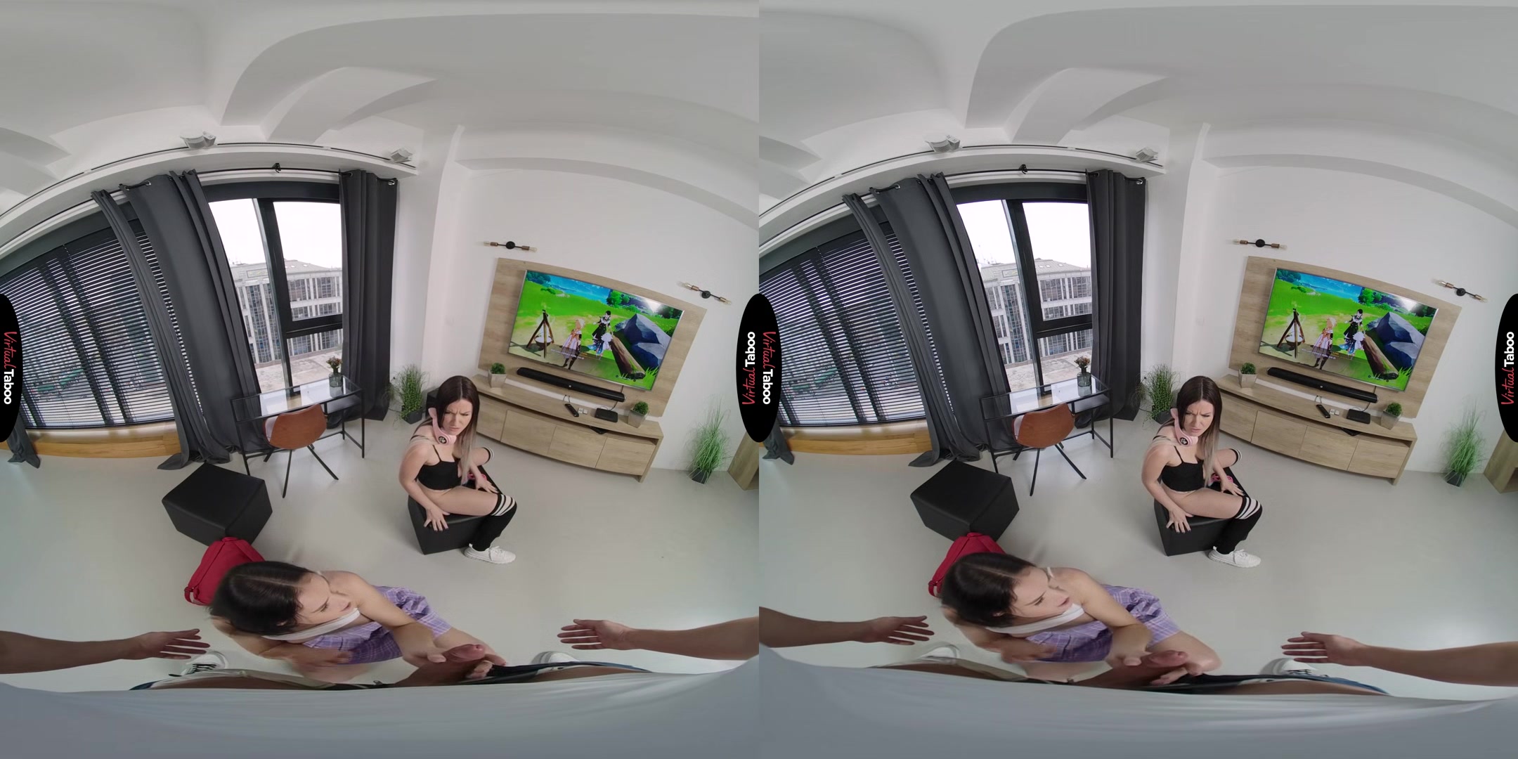 Matty, Melany Mendes VR Porn: So Wrong, But So Nice - VirtualTaboo