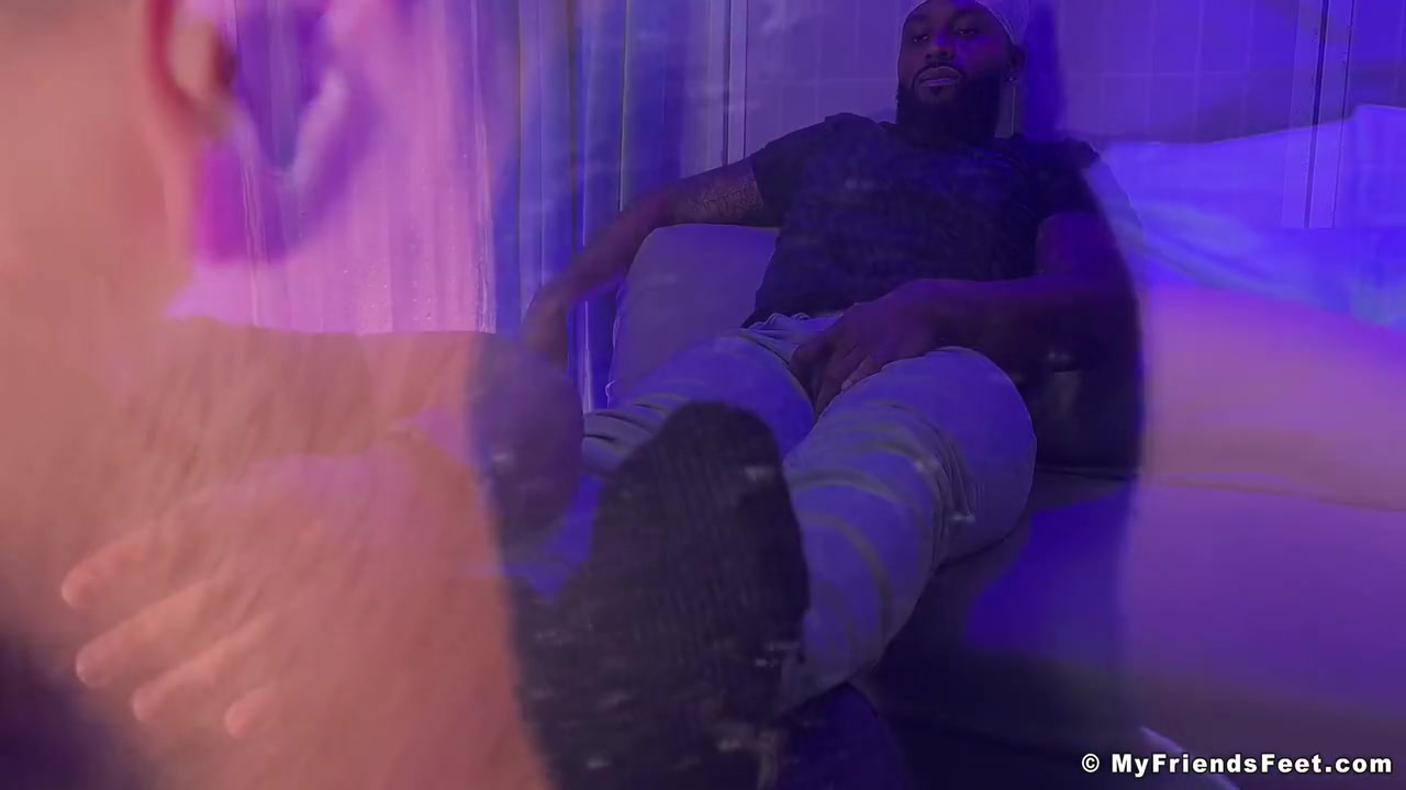 Kinky Dan Edwards Licks And Worships Black Hunks Feet