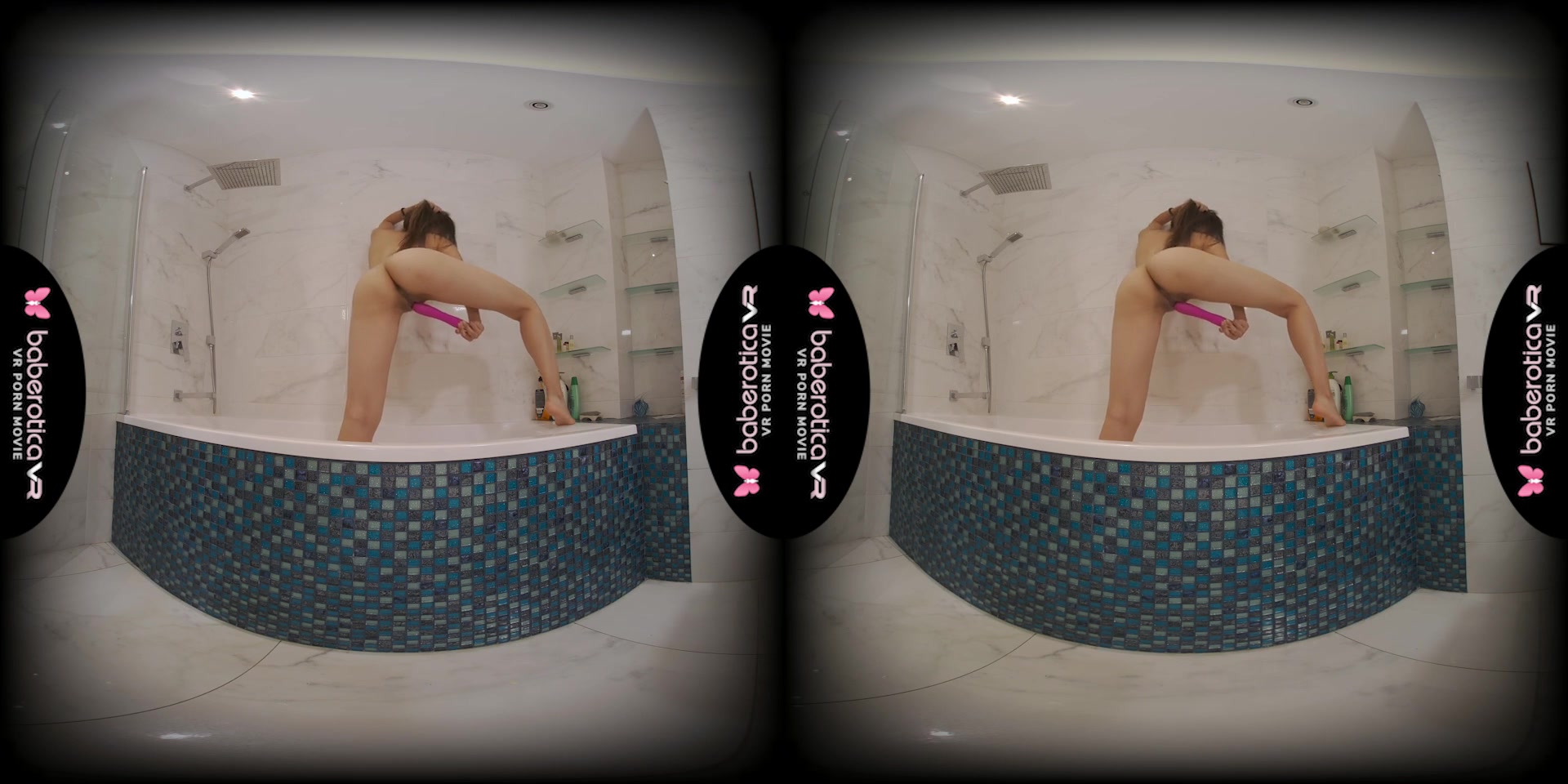 Lina Lee Shows Naked While Toying Her Pussy - BaberoticaVR